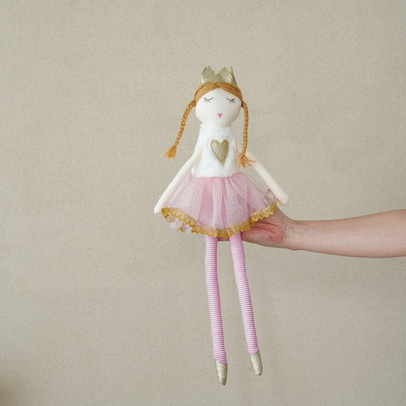 Crown Princess Fabric Doll 50cm — Dolls from Mowey Studio