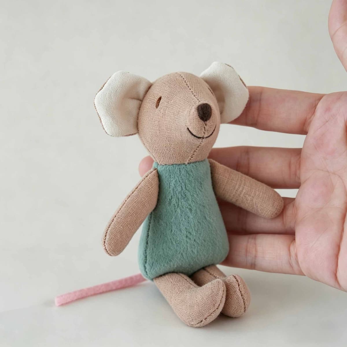 Wingless Angel Green Mouse Plush 10cm — Mouses from Mowey Studio