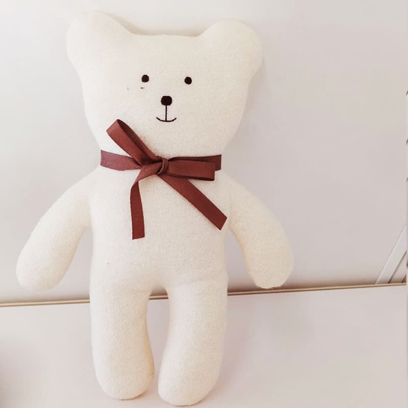 Cream Bear Plush 26cm — Bears from Mowey Studio