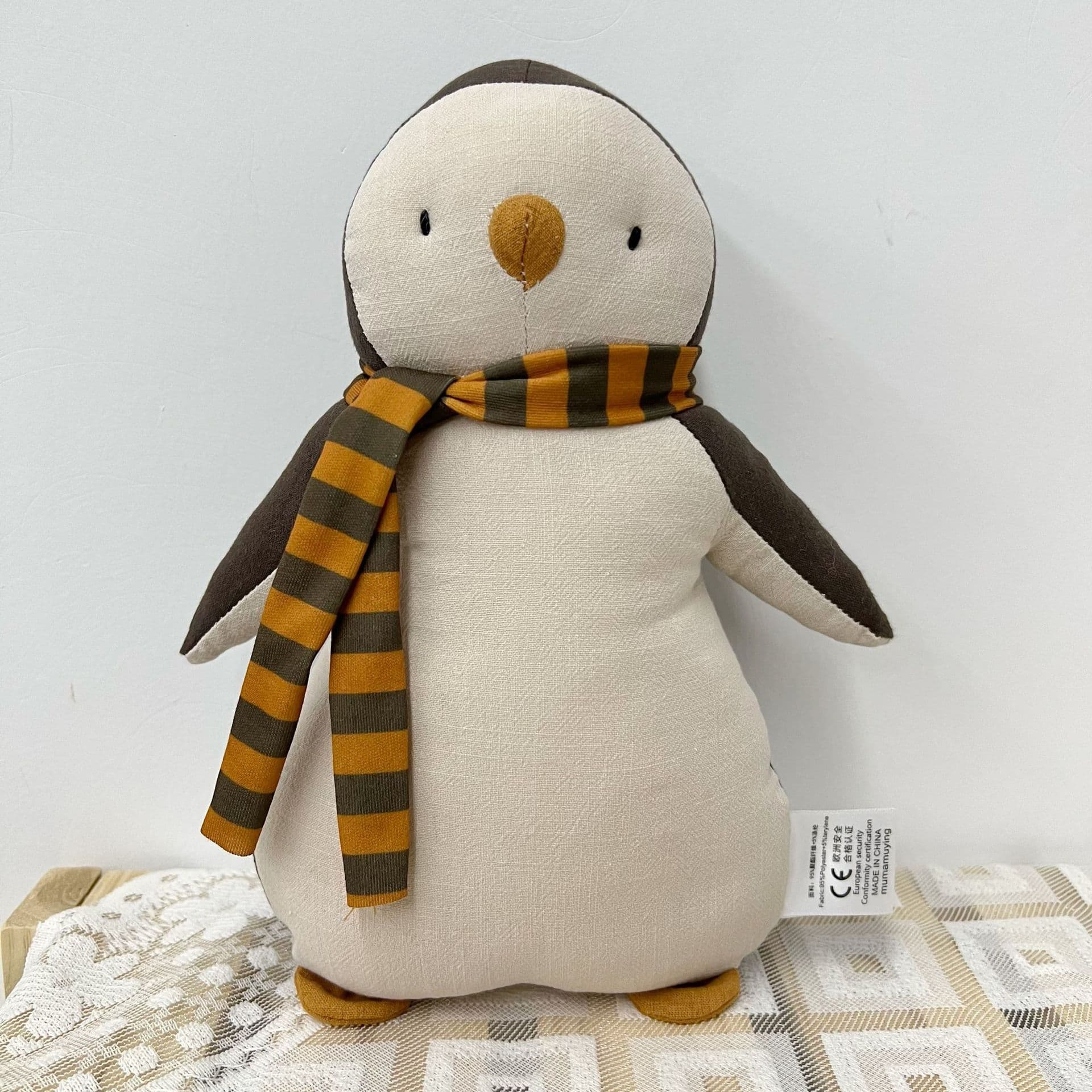 Scarf Penguin Plush 25cm — Penguins from Mowey Studio