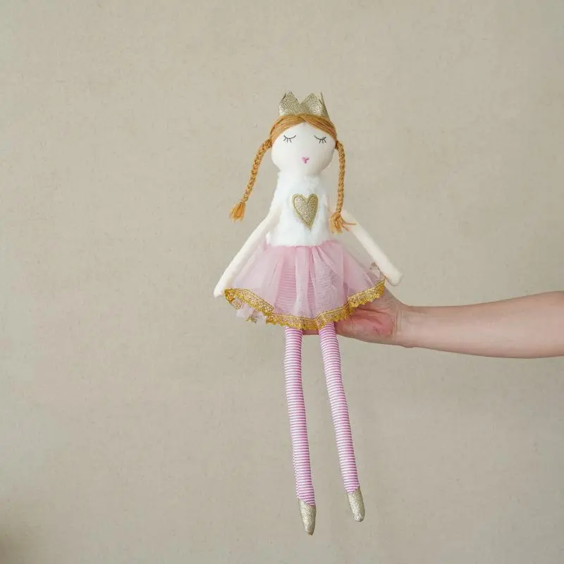 Crown Princess Fabric Doll 50cm — Dolls from Mowey Studio