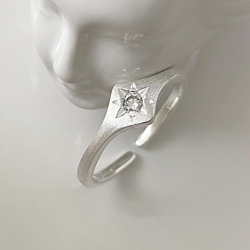 S925 Silver Plain Ring J5914