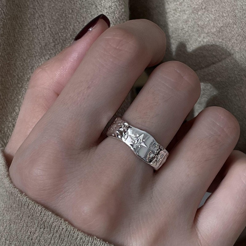 S925 Silver Plain Ring J5340