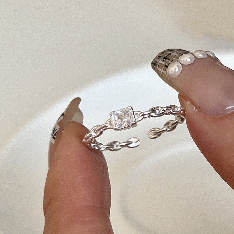 S925 Silver Plain Ring J1849
